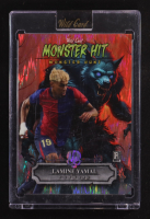 Lamine Yamal 2025 Wild Card Haunted Hits Monster Hunt Monster Hit Werewolf Shock Red #1/1 #MHWW-LY RC at PristineAuction.com