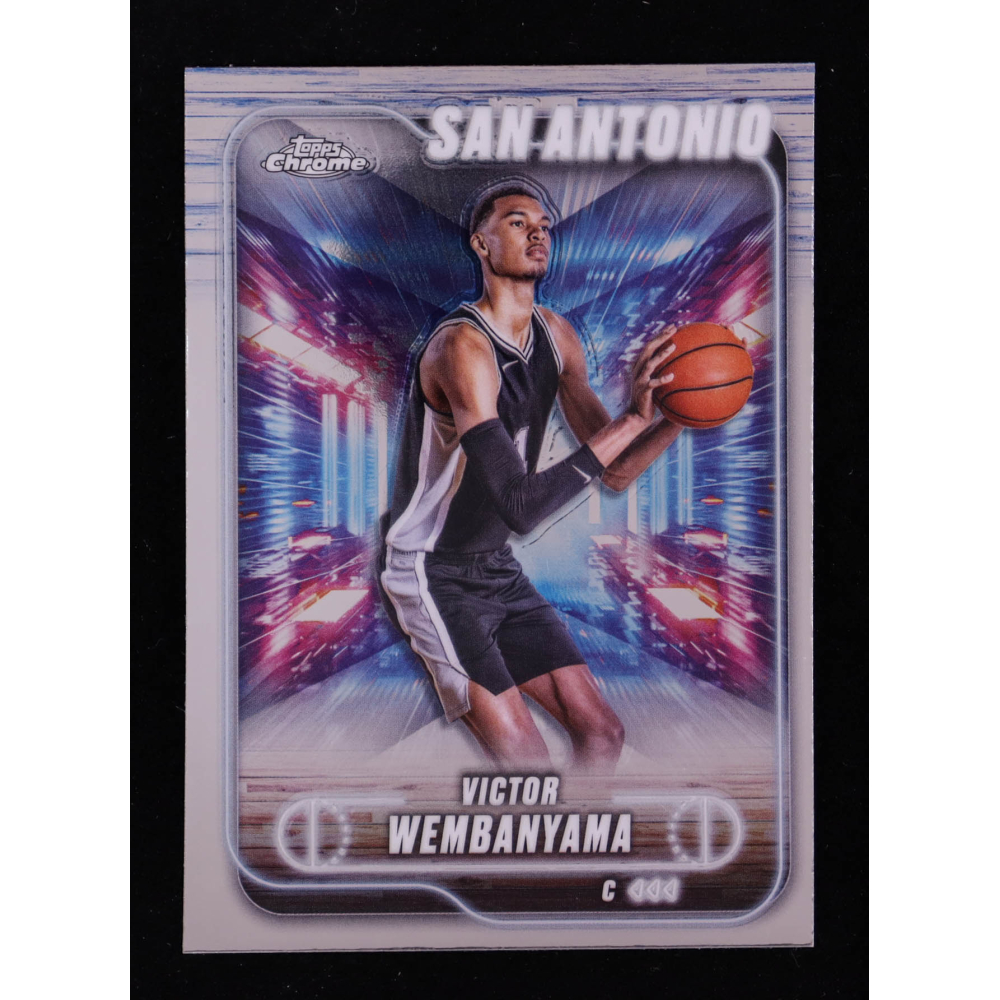 Victor Wembanyama 2024-25 Topps Chrome #193 at PristineAuction.com