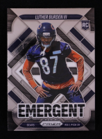Luther Burden III 2025 Panini Prizm Emergent #19 RC at PristineAuction.com