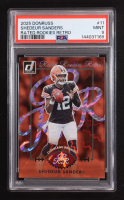 Shedeur Sanders 2025 Panini Donruss Rated Rookies Retro #11 RC (PSA 9) at PristineAuction.com