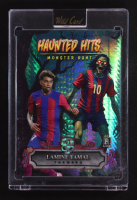 Lamine Yamal 2025 Wild Card Haunted Hits Monster Hunt Jersey Edition Zombie #HHJZB-LY #1/1 RC at PristineAuction.com