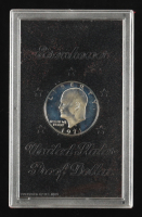 1972-S Eisenhower Proof Silver Dollar - Original Government Packaging at PristineAuction.com