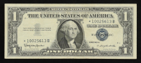 1957-B U.S. $1 Silver Certificate "Star" Note, Blue Seal - Fr. 1621* (*B Block) Signed: Granahan / Dillon at PristineAuction.com