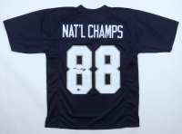 Lou Holtz Signed Jersey (Beckett & Prova) at PristineAuction.com