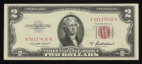 1953-A U.S. $2 Legal Tender Note, Red Seal - Fr. 1510 (AA Block) Signed: Priest / Anderson at PristineAuction.com