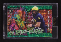 J.J. Mccarthy 2023 Wild Card Alumination Dino-Might Stegosaurus #AD-JM1 RC #4/5 at PristineAuction.com