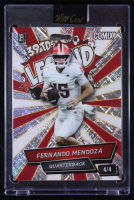Fernando Mendoza 2025 Wild Card Comix Legend Cross Hatch #FM011 #4/4 RC at PristineAuction.com