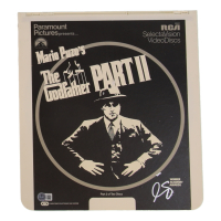 Al Pacino Signed "The Godfather: Part II" SelectaVision Video Disc (Beckett) at PristineAuction.com