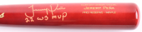 Jeremy Pena Signed Victus Player Model Baseball Bat Inscribed "22 WS MVP" (Beckett) at PristineAuction.com
