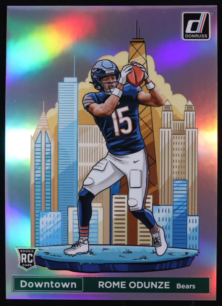 Rome Odunze 2024 Donruss Downtown Oversize #15 RC