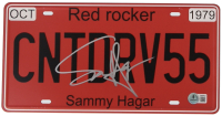 Sammy Hagar Signed "I Can't Drive 55" Commemorative License Plate (Beckett) at PristineAuction.com