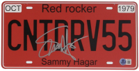 Sammy Hagar Signed "I Can't Drive 55" Commemorative License Plate (Beckett) at PristineAuction.com