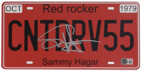 Sammy Hagar Signed "I Can't Drive 55" Commemorative License Plate (Beckett) at PristineAuction.com