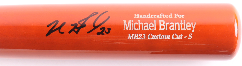 Michael Brantley Signed Marucci MB23 Model Baseball Bat (Beckett) at PristineAuction.com Michael Brantley Signed Marucci MB23 Model Baseball Bat (Beckett) at PristineAuction.com