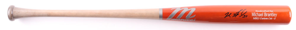 Michael Brantley Signed Marucci MB23 Model Baseball Bat (Beckett) at PristineAuction.com Michael Brantley Signed Marucci MB23 Model Baseball Bat (Beckett) at PristineAuction.com