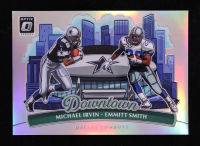 Emmitt Smith / Michael Irvin 2025 Donruss Optic Downtown Duos #13 at PristineAuction.com