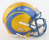 Henry Ellard Signed Rams Flash Alternate Speed Mini Helmet (Schwartz) at PristineAuction.com