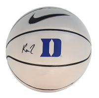 Kon Knueppel Signed Duke Blue Devils Logo Basketball (Beckett) at PristineAuction.com