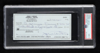 Johnny Unitas Signed 2000 Personal Check (PSA | Auto Grade 9) at PristineAuction.com