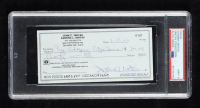 Johnny Unitas Signed 2000 Personal Check (PSA | Auto Grade 9) at PristineAuction.com