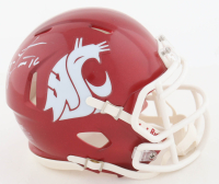 Ryan Leaf Signed Washington State Cougars Speed Mini Helmet (Schwartz) at PristineAuction.com