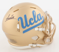 Nico Iamaleava Signed UCLA Bruins Speed Mini Helmet (Schwartz) at PristineAuction.com