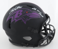 Anquan Boldin Signed Ravens Full-Size Authentic On-Field Eclipse Alternate Speed Helmet Inscribed "SB XLVII Champ" (Beckett) at PristineAuction.com