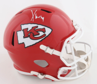 Xavier Worthy Signed Chiefs Full-Size Speed Helmet (Fanatics) at PristineAuction.com