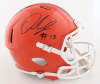 Quinshon Judkins Signed Browns Full-Size Speed Helmet (Beckett) at PristineAuction.com