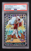 Steve Young 2023 Panini Donruss Optic Super Bowl Downtown #SBD-SY (PSA 9) at PristineAuction.com