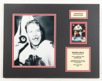 Bobby Hull Signed Custom Matted 1992-93 Upper Deck Card Display (SOP) at PristineAuction.com