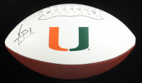 Vinny Testaverde Signed Miami Hurricanes Logo Football (Schwartz) at PristineAuction.com