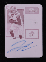 Jahmyr Gibbs 2023 Panini Contenders Optic Printing Plates Magenta #112 AU RC #1/1 at PristineAuction.com