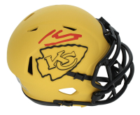 Kenneth Walker III Signed Chiefs Rave Alternate Speed Mini Helmet (Beckett) at PristineAuction.com