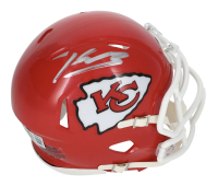 Kenneth Walker III Signed Chiefs Speed Mini Helmet (Beckett) at PristineAuction.com