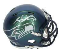 Sam Darnold Signed Seahawks Rivalries Alternate Speed Mini Helmet (Beckett) at PristineAuction.com
