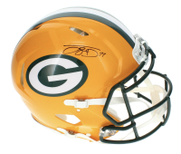 Jayden Reed Signed Packers Full-Size Authentic On-Field Speed Helmet (Beckett) at PristineAuction.com