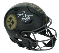 Jaylen Warren Signed Steelers Full-Size Authentic On-Field Salute to Service Alternate Speedflex Helmet (Beckett) at PristineAuction.com