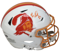 Rob Gronkowski Signed Buccaneers Full-Size Authentic On-Field Throwback Alternate Speedflex Helmet (Radtke) at PristineAuction.com