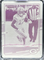 Davante Adams 2020 Donruss Printing Plates Magenta #105 #1/1 at PristineAuction.com