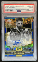Ilia Topuria 2025 Topps Chrome UFC Mark of a Champion Autographs #MOCIT #/150 (PSA 9) at PristineAuction.com
