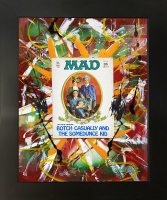 "MAD Magazine: Botch Casually" July 1970 Issue #136 Original Custom Framed Painting On Acrylic Glass 030-26 (Lewis) at PristineAuction.com