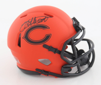 Willie Gault Signed Bears Rave Alternate Speed Mini Helmet (Schwartz) at PristineAuction.com