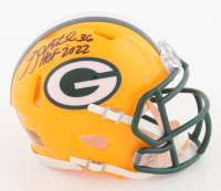 LeRoy Butler Signed Packers Speed Mini Helmet Inscribed "HOF 2022" (Schwartz) at PristineAuction.com