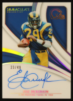 Eric Dickerson 2024 Panini Immaculate Collection Immaculate Records Signatures #IREDN #23/49 at PristineAuction.com