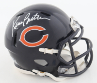 Kevin Butler Signed Bears Speed Mini Helmet (Schwartz) at PristineAuction.com