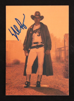 Nolan Ryan Signed 1990 Gunslinger Trading Card (PSA) at PristineAuction.com