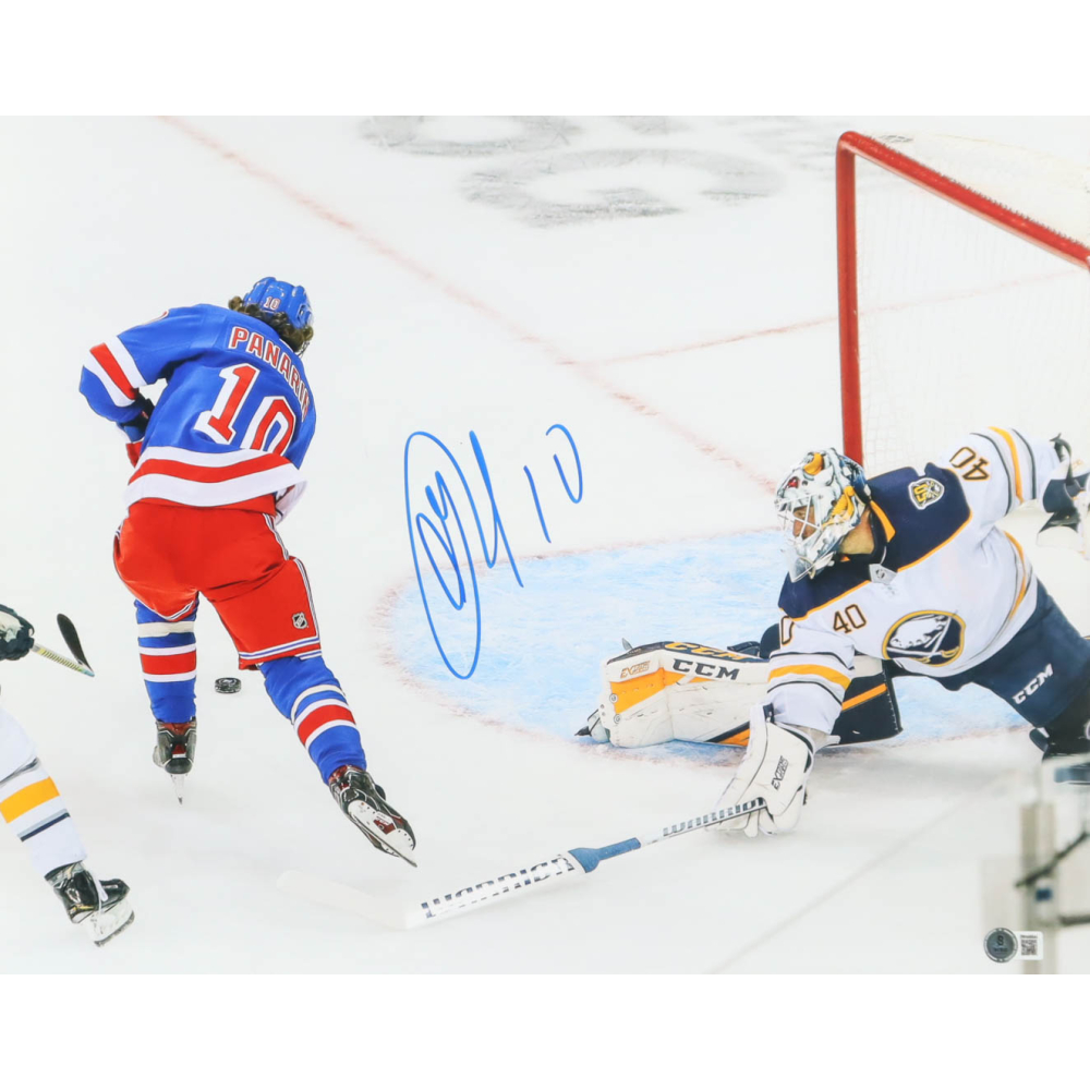 Artemi Panarin Signed Rangers 16x20 Photo (Beckett) at PristineAuction.com