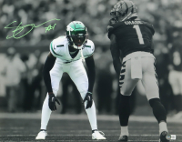 Sauce Gardner Signed Jets 16x20 Photo (Beckett) at PristineAuction.com