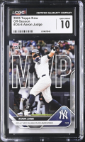 Aaron Judge 2025-26 Topps Now Off-Season MVP #OS-8 (CGC 10) at PristineAuction.com